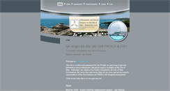 Desktop Screenshot of manxortho.com